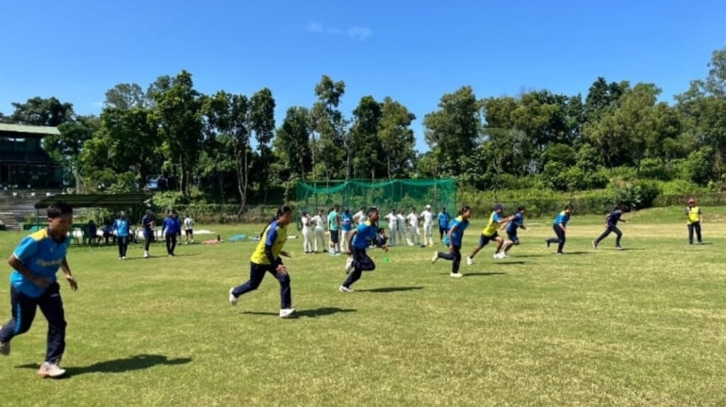 MCA organizes U-19 Women’s Cricket Camp at Alotgre stadium in Tura