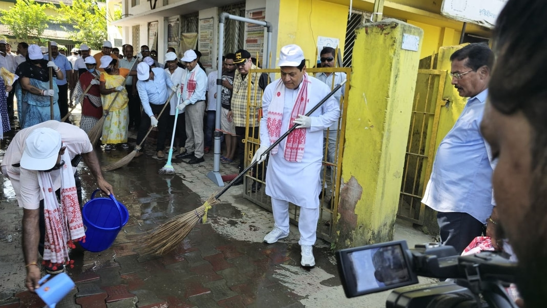 Union Minister Sarbananda Sonowal inaugurates ‘Swachhata Hi Sewa’ campaign from Dibrugarh