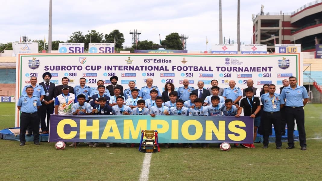 Meghalaya Boys fall to Manipur in penalty shootout in 63rd Subroto Cup U-17 Final