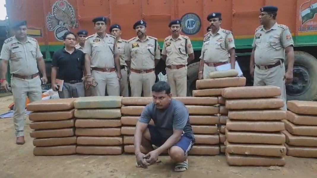 Tripura police seize Rs. 75 lakh worth of marijuana en route to Meghalaya