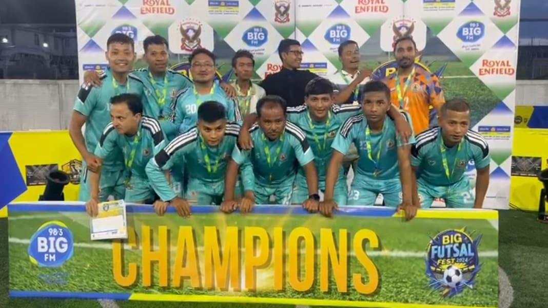 AG Meghalaya lifts Big Futsal Fest trophy, Shillong’s 1st ever inter-office Futsal Tournament