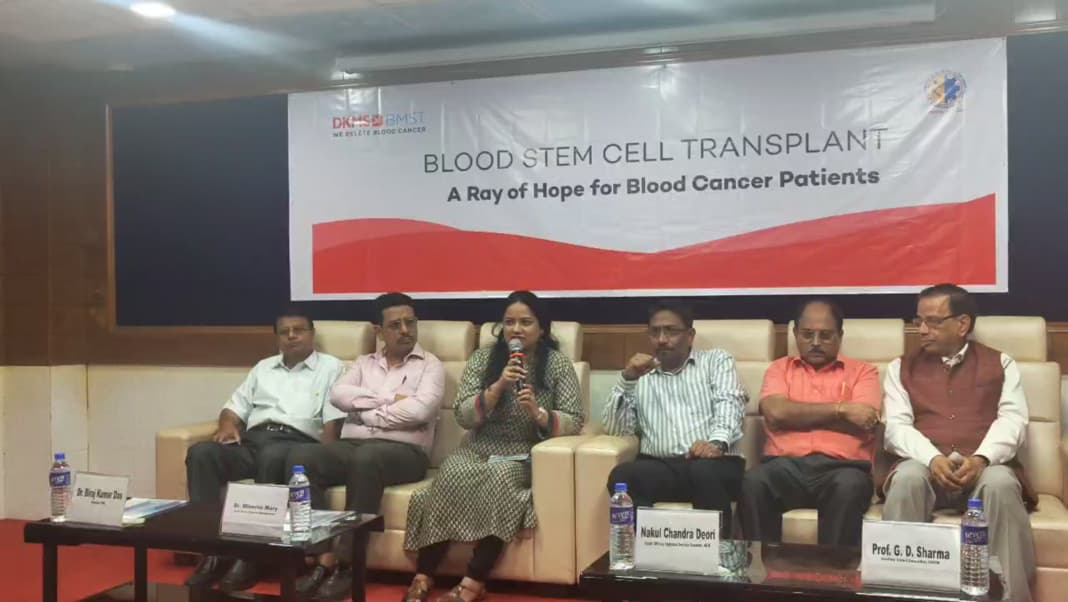 DKMS-BMST and USTM join hands to conduct stem cell donor registration drive