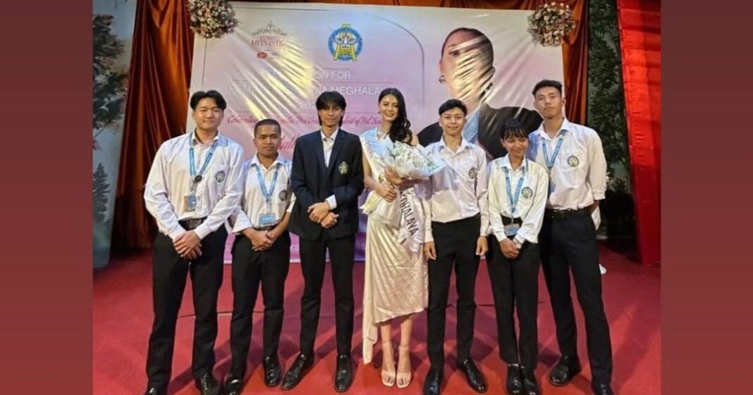 St. Anthony's College honours Angelia N. Marwein, Femina Miss India Meghalaya 2024