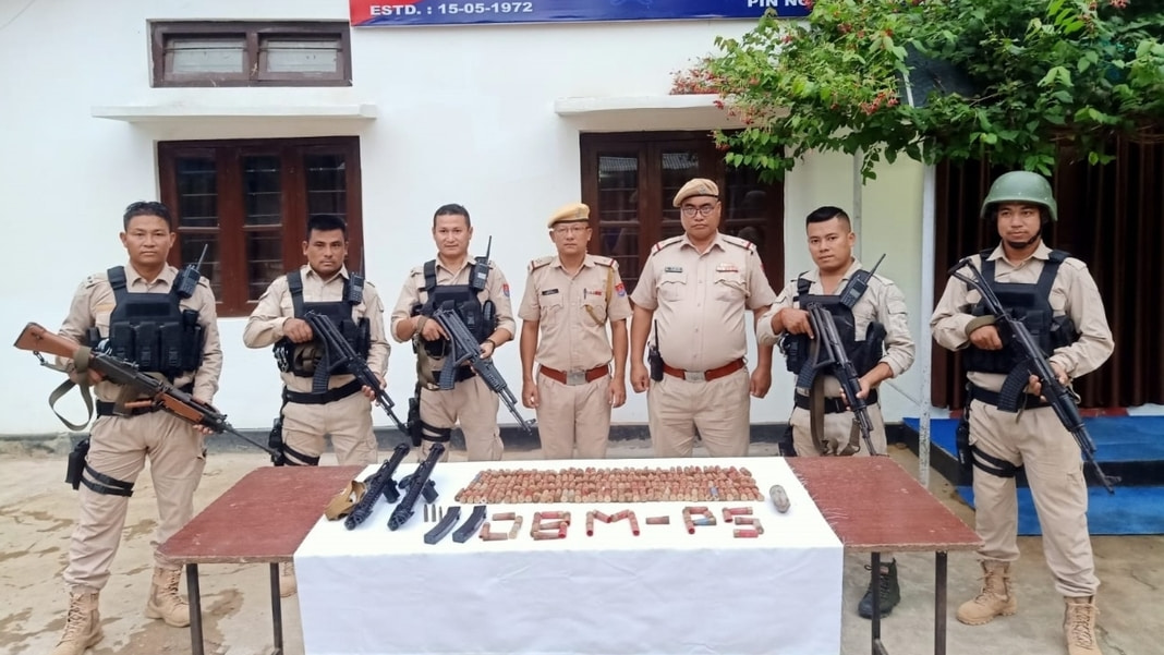 Manipur: Security forces recover arms and ammunition in Jiribam