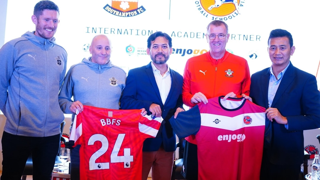 Indian Football Progresses: Bhaichung’s football schools partner with Premier League’s Southampton FC