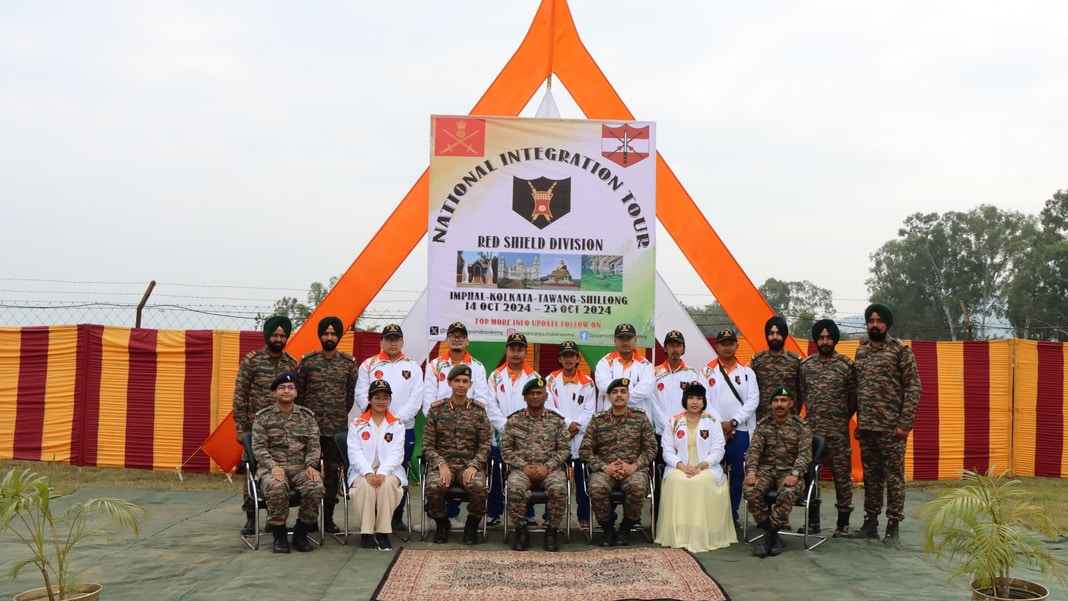 Indian Army flags off 10-day 'National Integration Tour' for youth ambassadors from Manipur