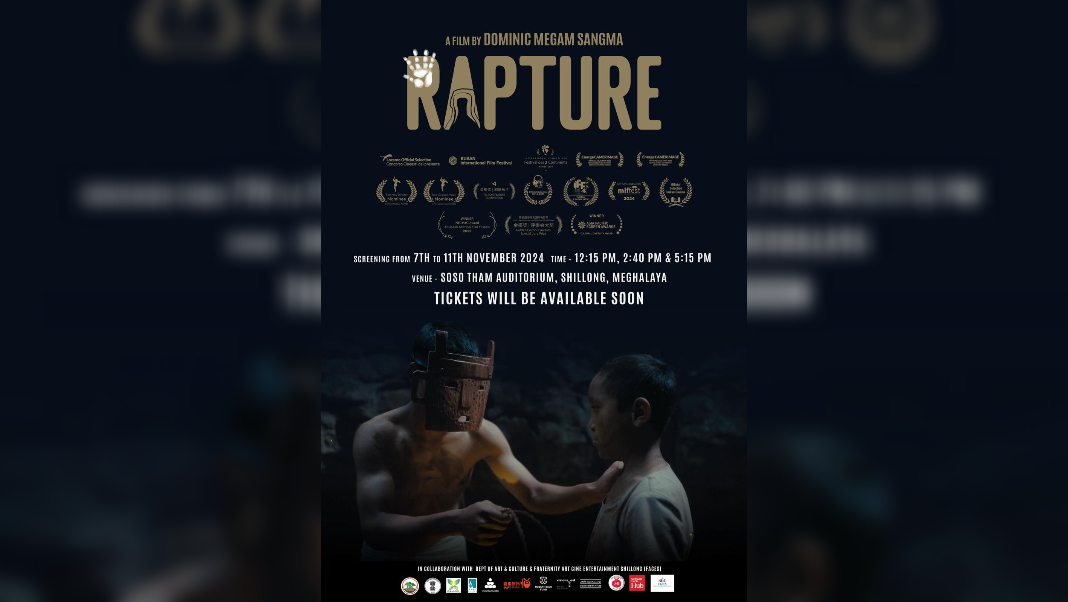 Rapture: Dominic Sangma’s award-winning film to premiere in Shillong