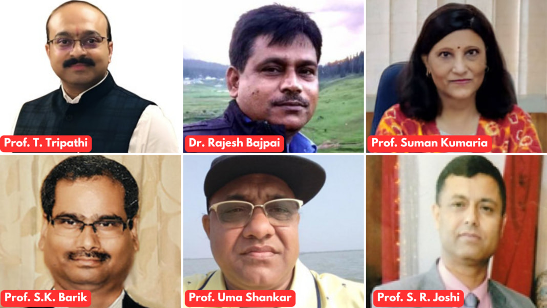 Six NEHU faculty members elected as fellows of national academies and societies of India