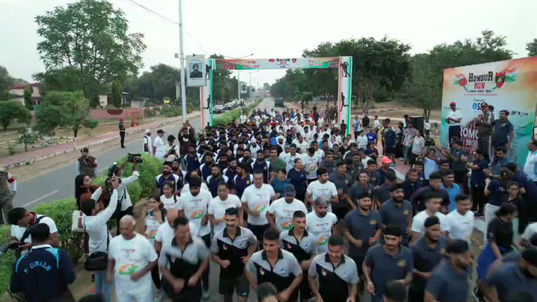 Promo Run under the theme 'A Run For Veterans' unites soldiers and civilians