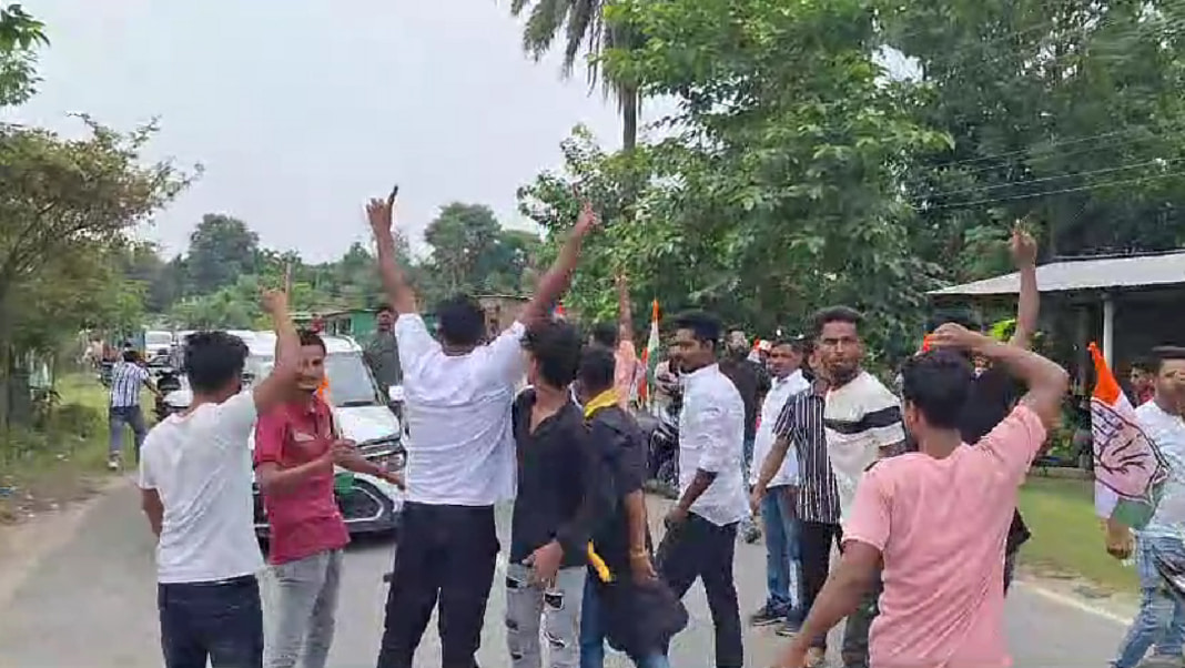 Assam: BJP and Congress supporters clash in Nagaon