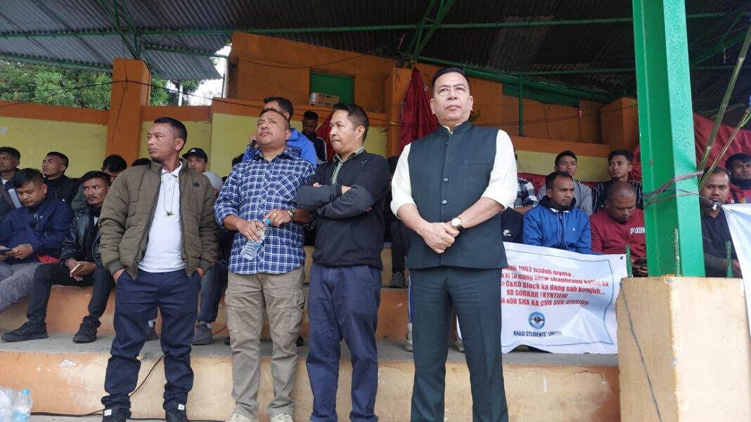 NPP and VPP unite to demand Civil Sub-Division for Mawsynram