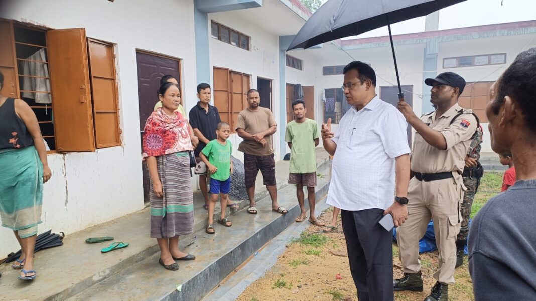 Garo Hills Devastation: Mondal visits relief camps in Dalu, presses for relief & rehab works