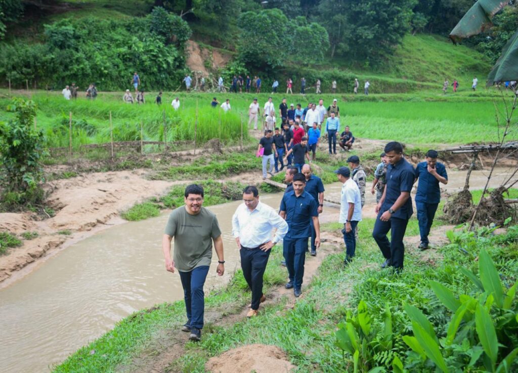 A shoulder to cry on: Conrad becomes solace of a grieving South Garo Hills family