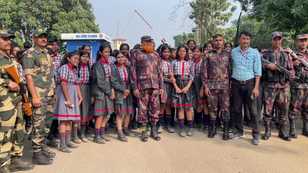 A Lesson in Courage and Inspiration for Tripura Students at the Border