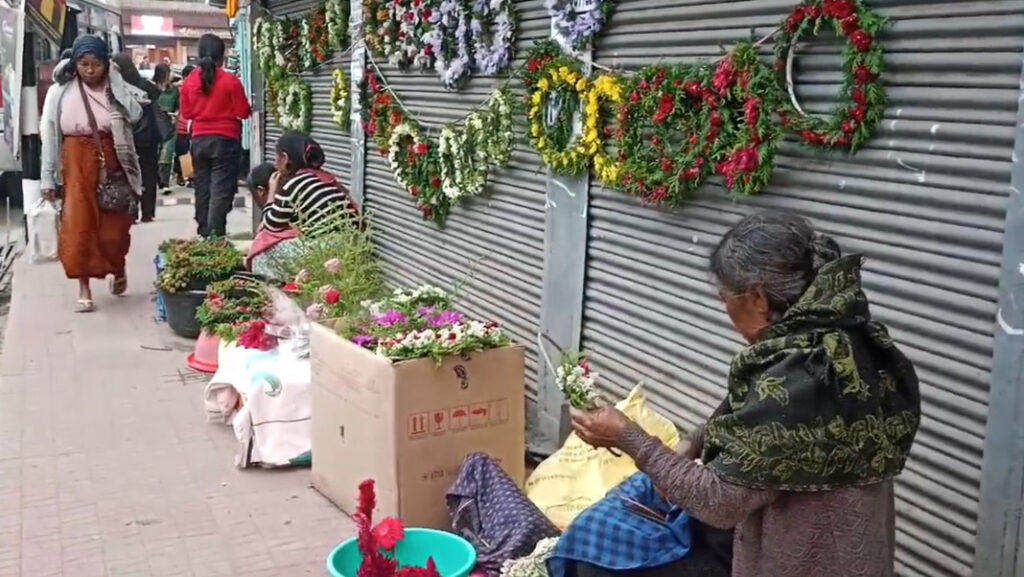 Shillong blooms with fresh flowers as families prepare for All Souls’ Day