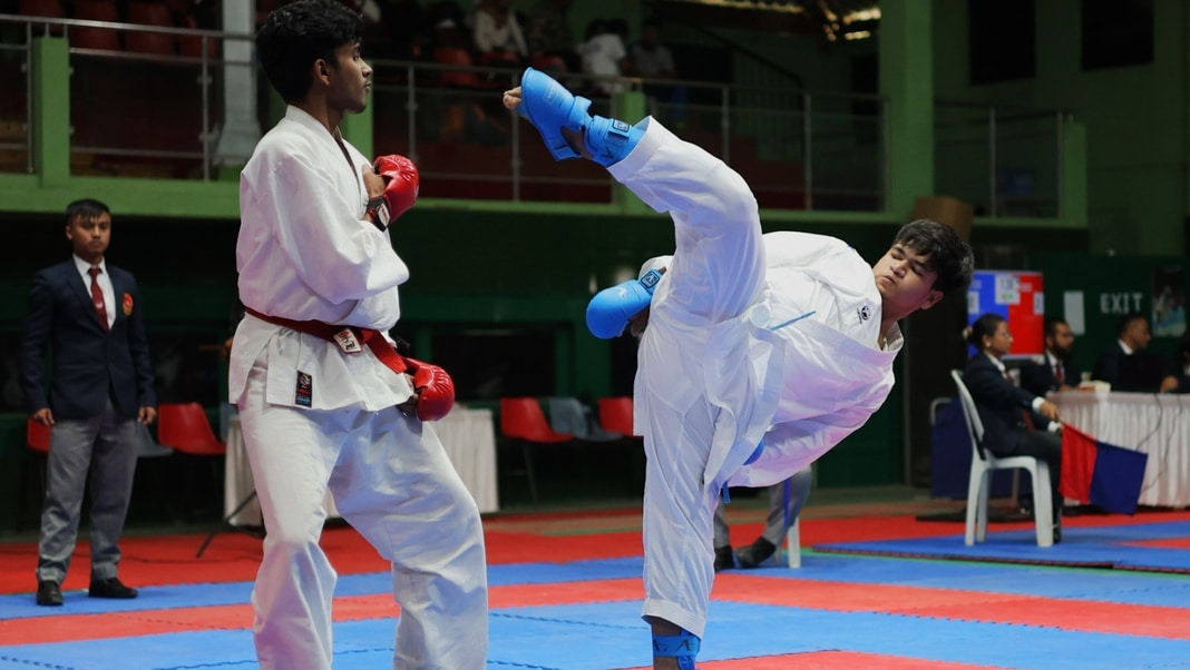 Young karatekas get 30th State Karate Championship 2024 off to a positive start