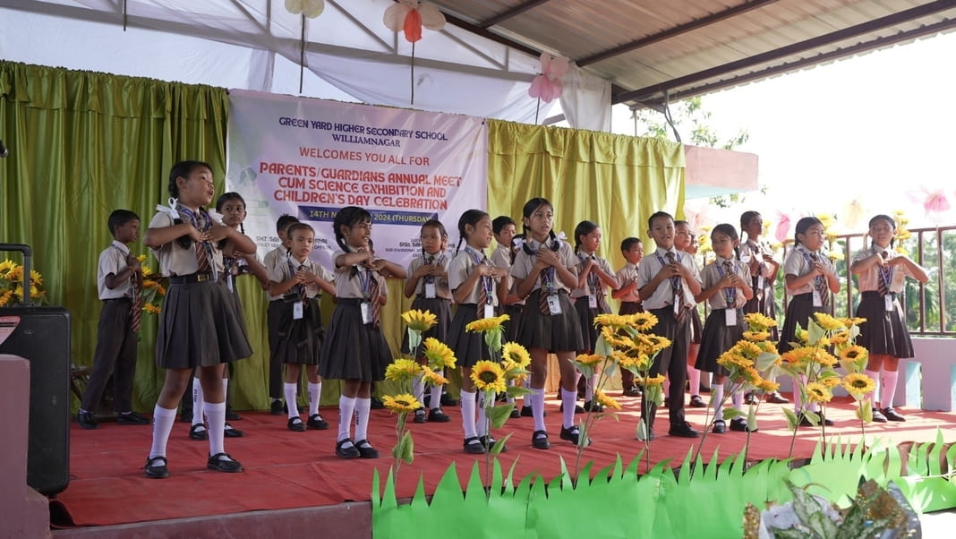 Green Yard Hr Sec. School celebrates Children’s Day with annual parents & guardians meet