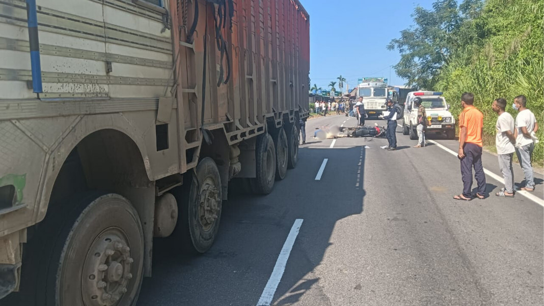 Two crushed by truck as over-speeding turns fatal on Guwahati-Shillong Highway