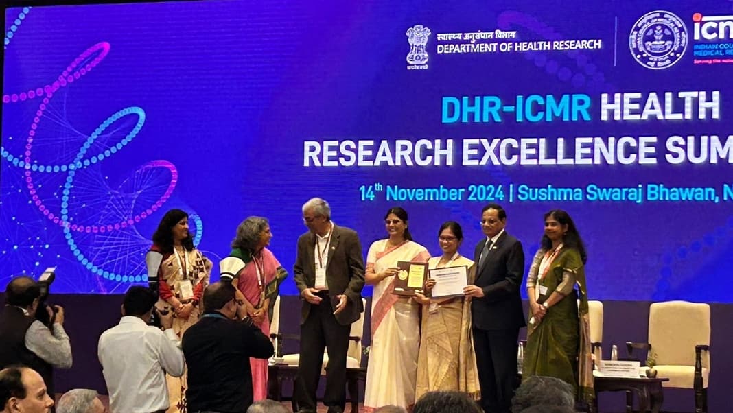 Assam Medical College bags “Best Multidisciplinary Research Unit” award at DHR-ICMR Summit 2024