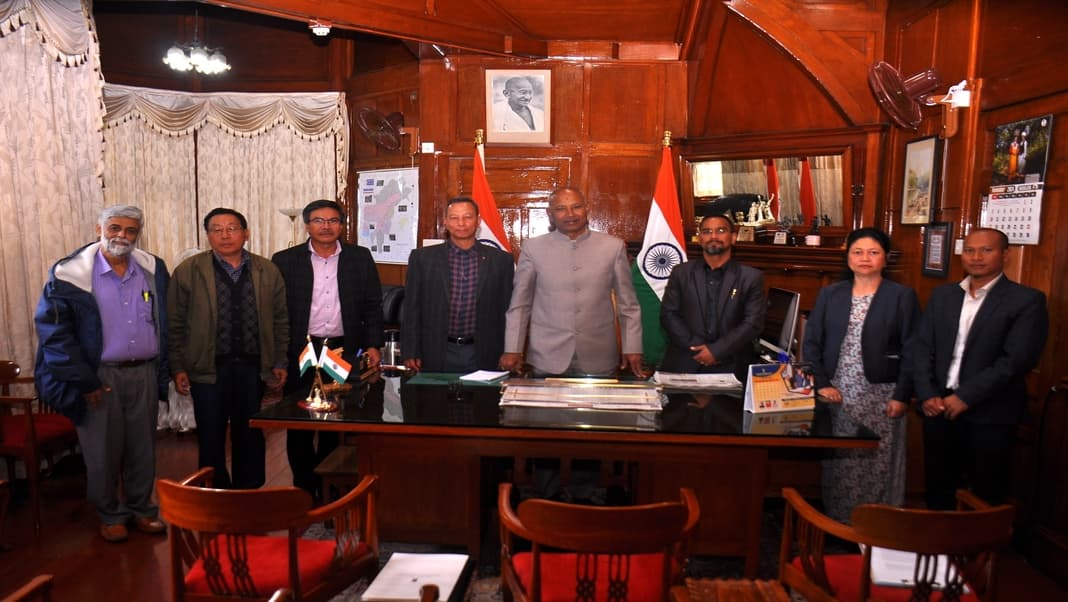 Meghalaya Guv expresses concern over NEHU’s situation, advocates for finding sustainable solutions