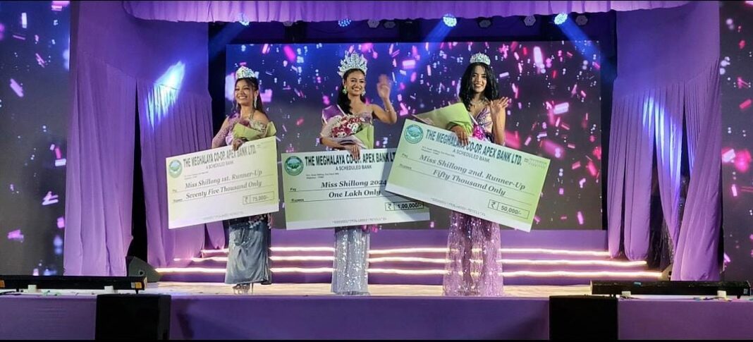 Gracey Nandi Crowned Miss Shillong 2024; Mahima Sinha and Loretta Laloo Shine as Runners-Up in Glamorous Pageant Finale