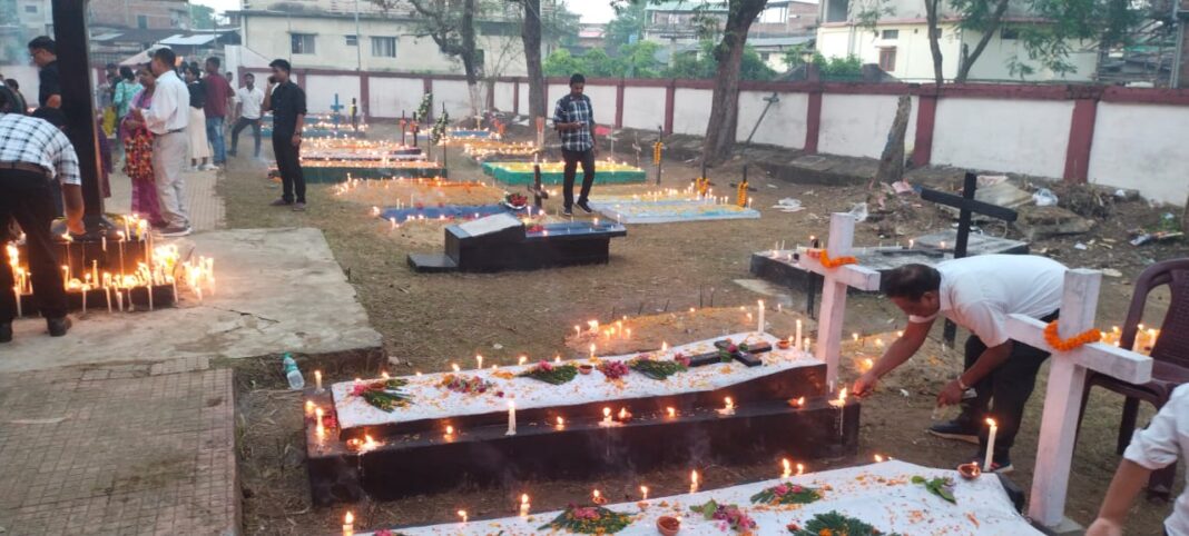 Christian community observes All Souls' Day in Dibrugarh