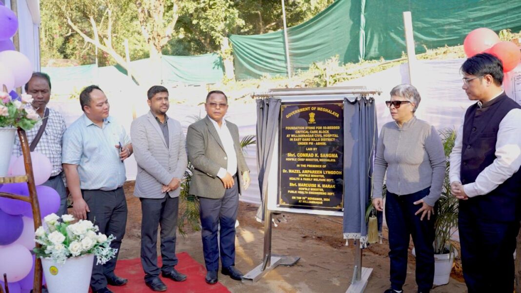 Williamnagar’s Critical Care Block to Revolutionize Healthcare in East Garo Hills