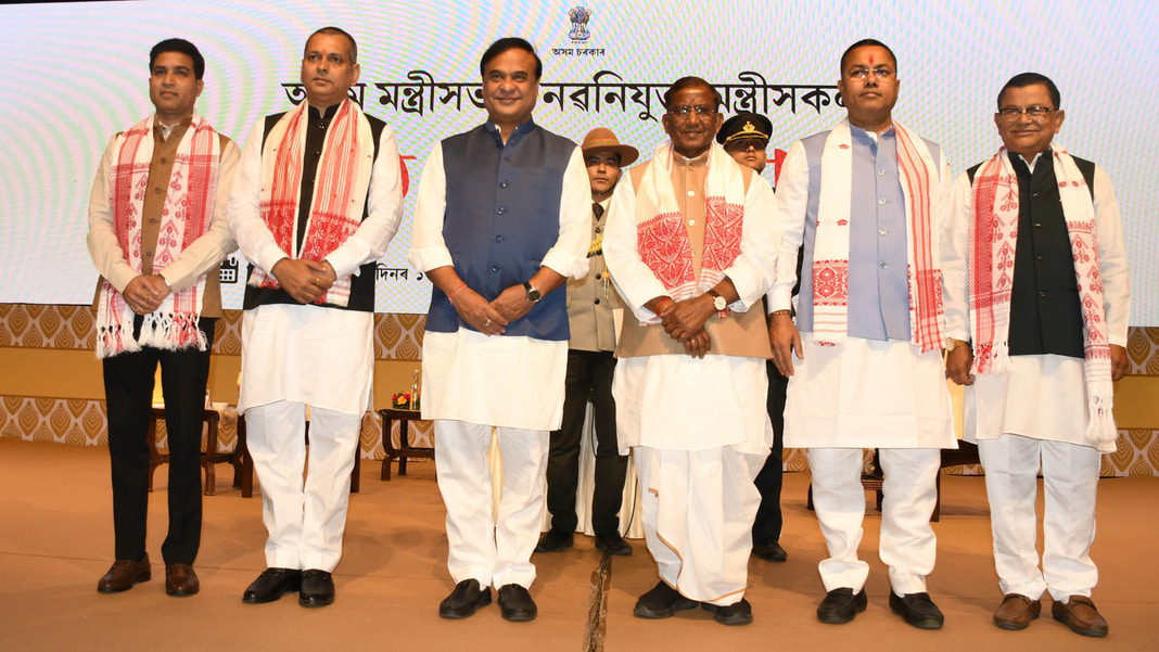 Four new ministers inducted into the Assam Cabinet, two from Barak Valley in the historic first