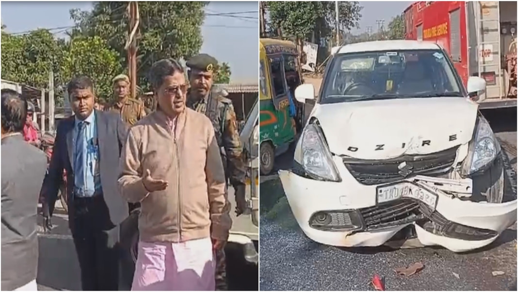 Tripura CM Manik Saha Halts Convoy to Rescue Road Accident Victim