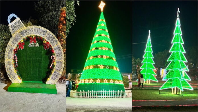 Lights extravaganza begins in Moolamylliang village ahead of Christmas