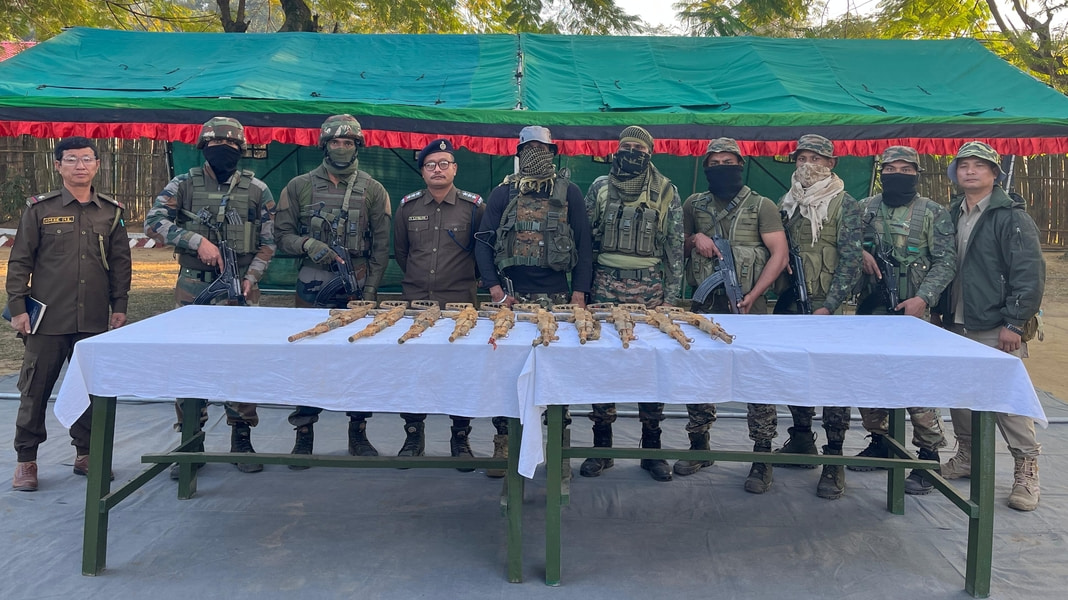 Arunachal Pradesh: Massive weapons cache recovered