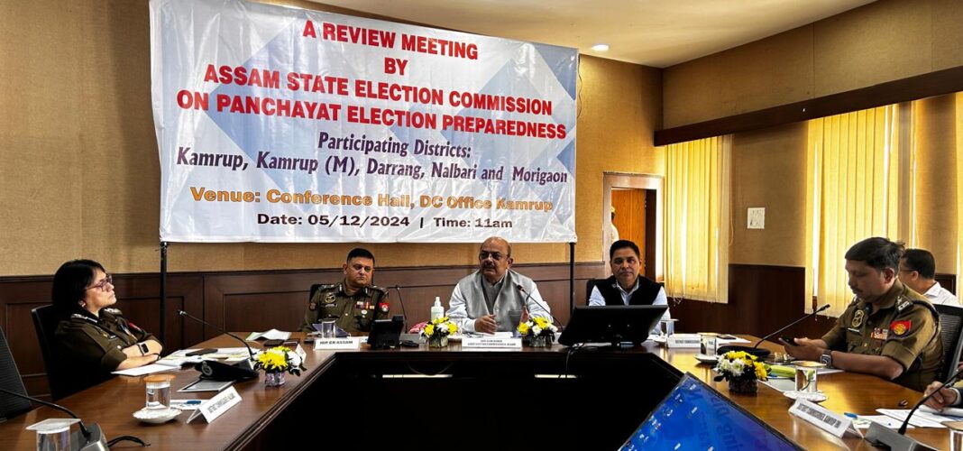 Assam: State Election Commissioner reviews panchayat election preparedness in Kamrup