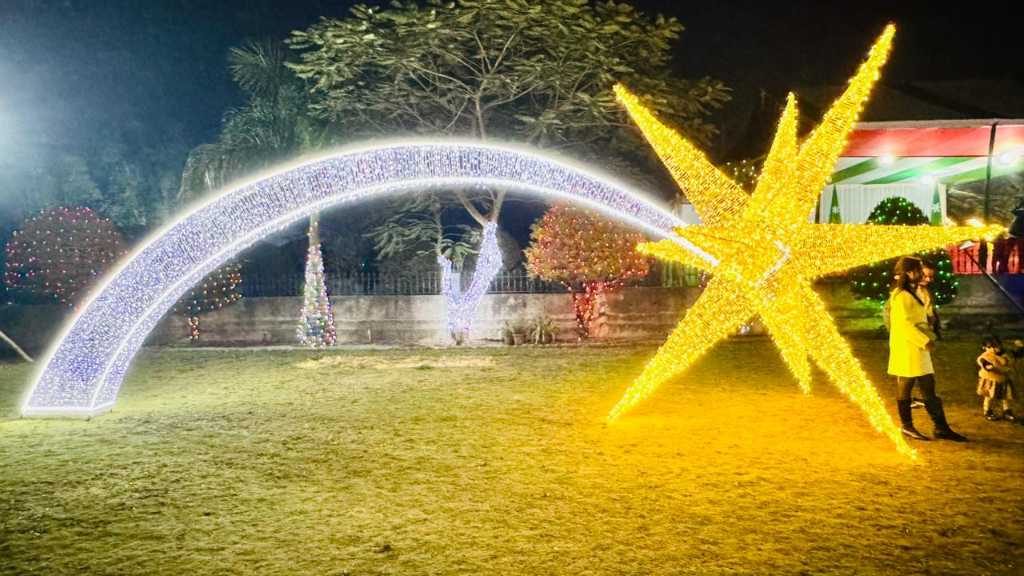 Lights extravaganza begins in Moolamylliang village ahead of Christmas