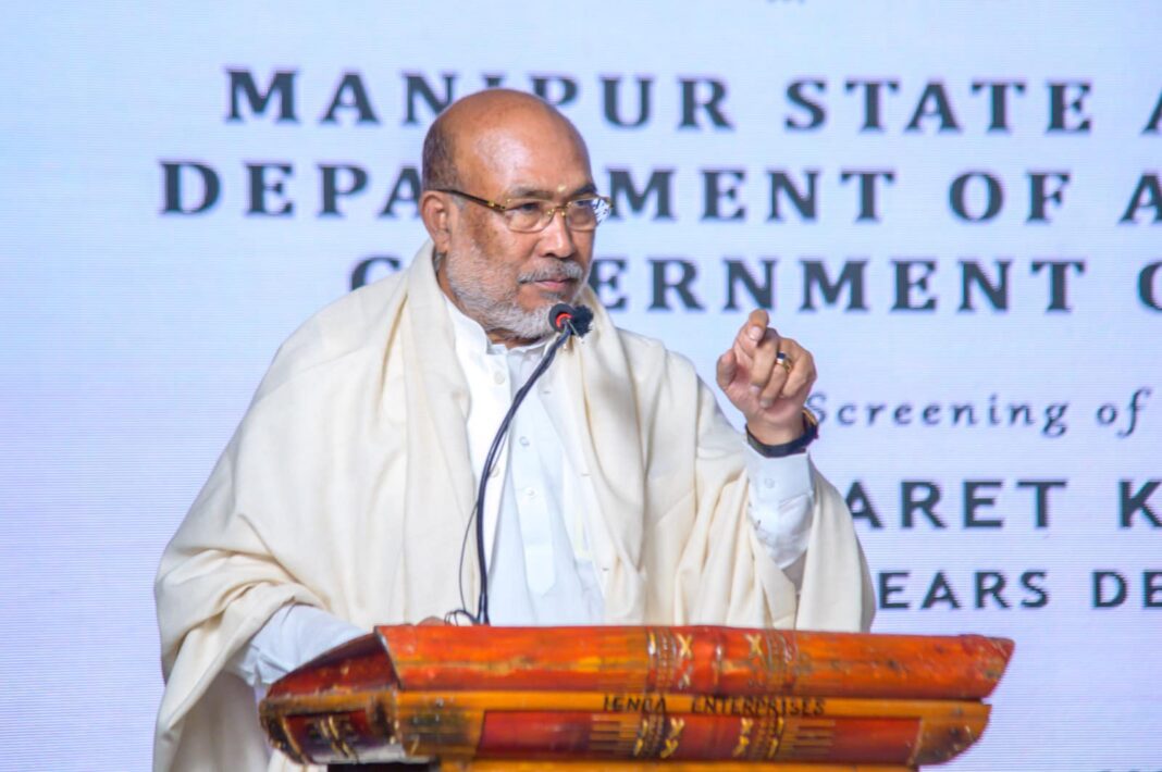 Manipur CM calls for documenting state’s history to preserve culture, inspire youth