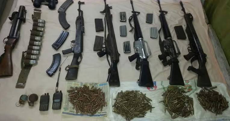 Mizoram Police seize arms cache