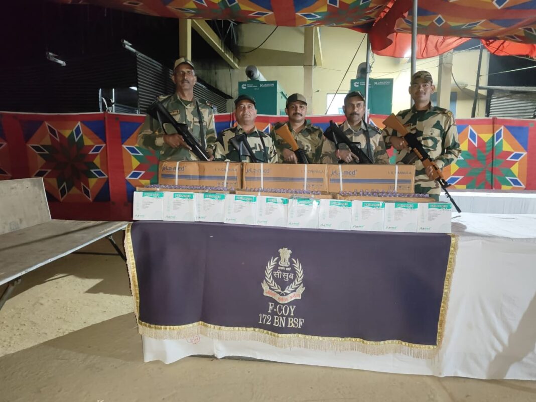 BSF seizes cache of medicines from smugglers in Indo- Bangla border