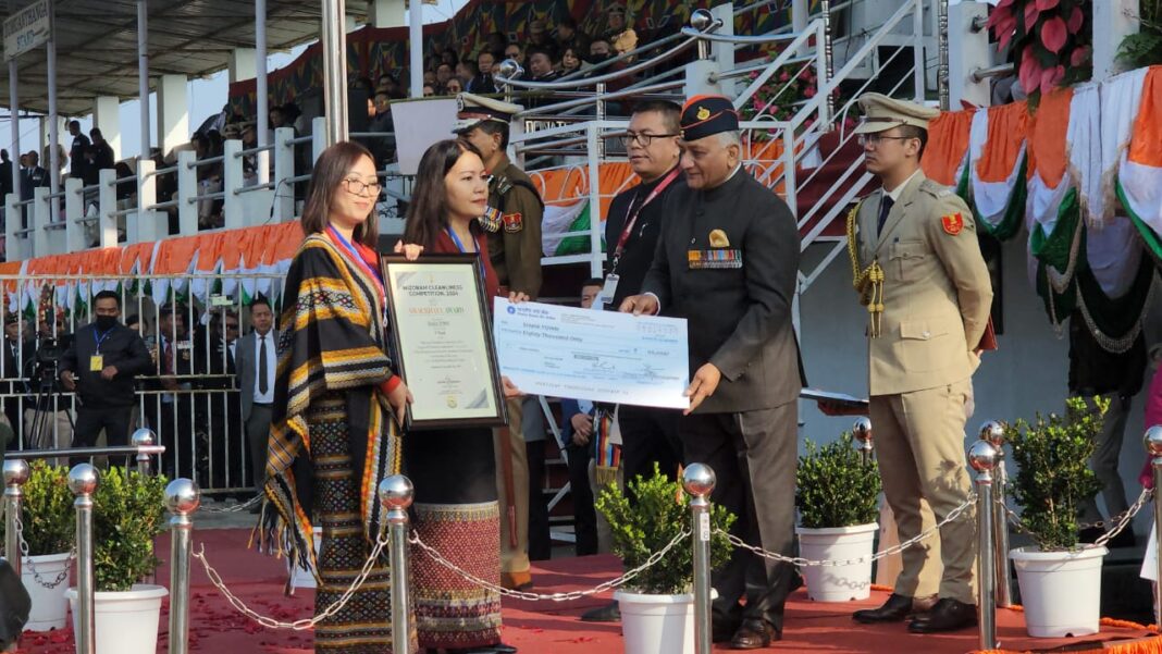 Mizoram celebrates 76th Republic Day with cleanliness competition awards