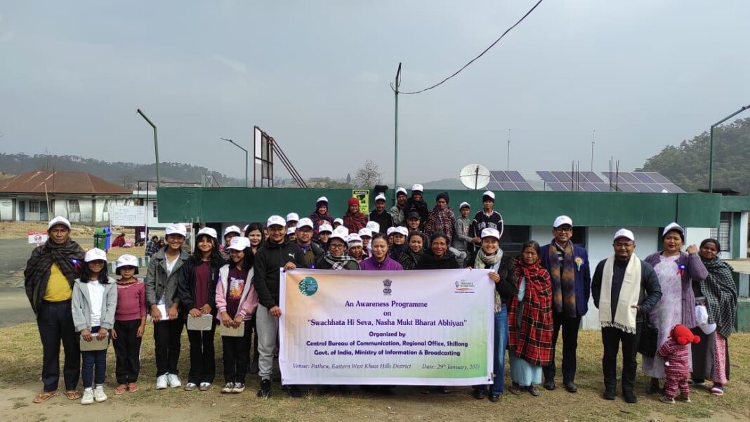 CBC Shillong Conducts Awareness Programmes on Drug Abuse and Cleanliness