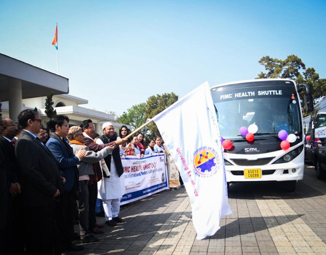 CM flags off PIMC’s medical shuttle service