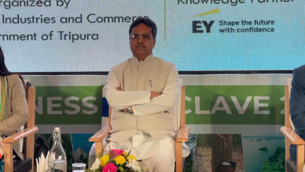 Tripura’s peace and stability attracting investors says CM Manik Saha