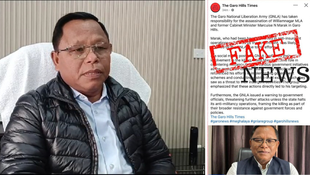 Minister file FIR against The Garo Hills Times for assassination claim