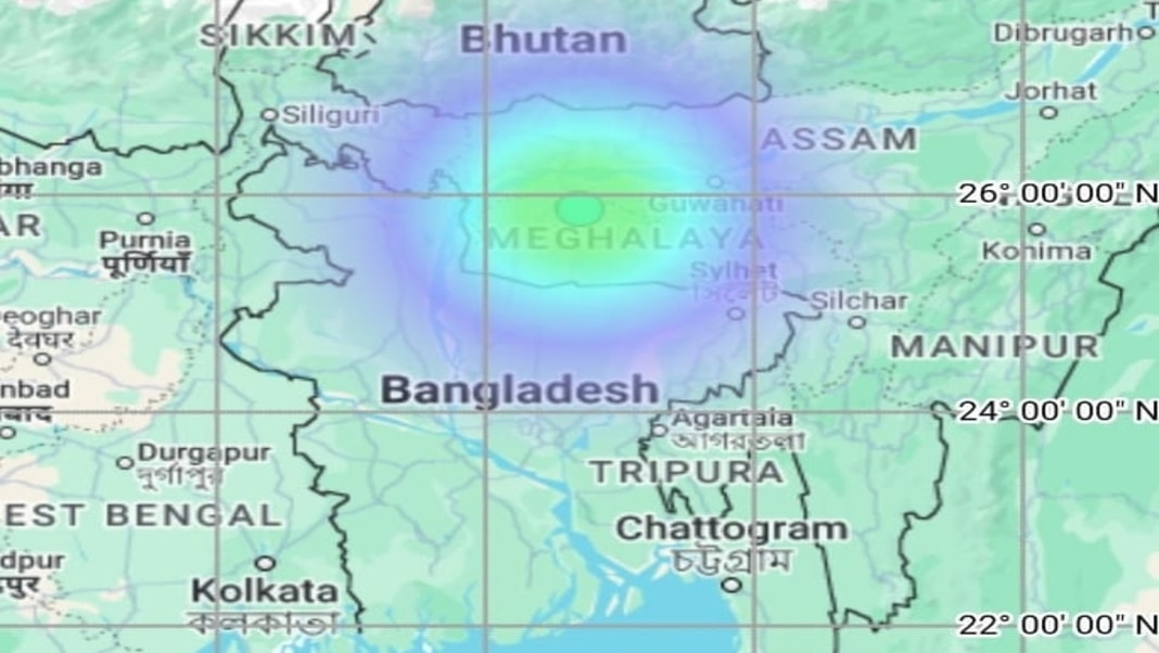 Mild earthquake jolts North Garo Hills