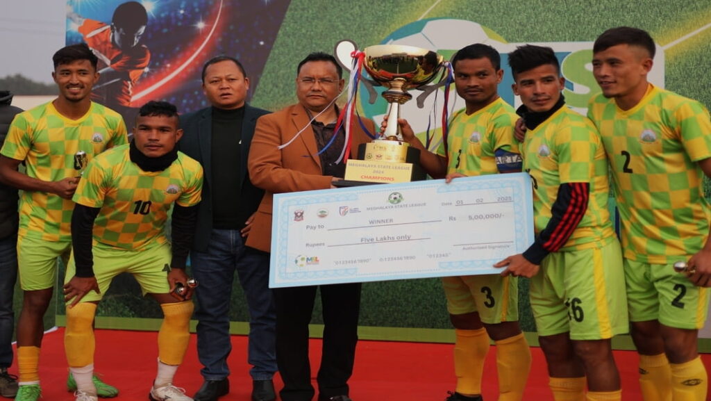 Mawlai crowned new Meghalaya State League champions in thrilling finale!