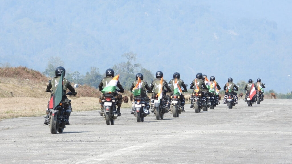 Historic 3,900-km bike rally flagged off from Arunachal Pradesh