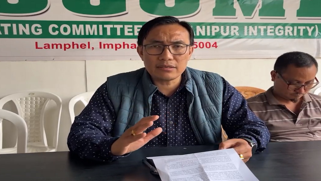 Manipur: COCOMI opposes delimitation before NRC implementation