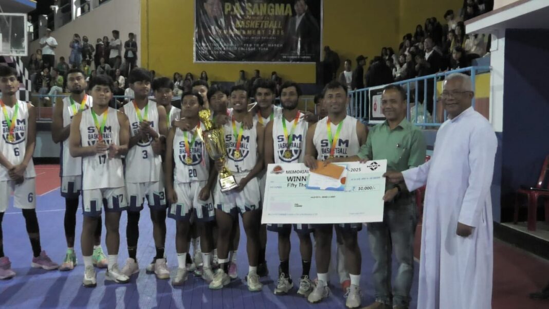 Salesian Youth Movement Team wins P.A. Sangma Memorial Basketball 2025