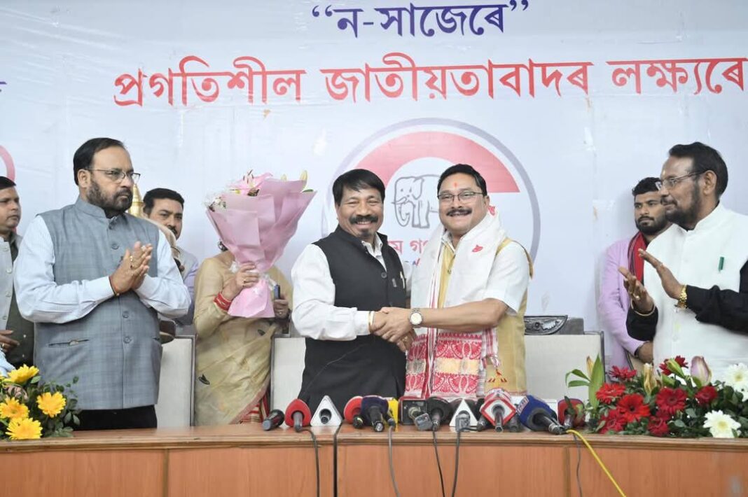 Assam BJP chief meets AGP leaders, pledges to fortify NDA for election victory