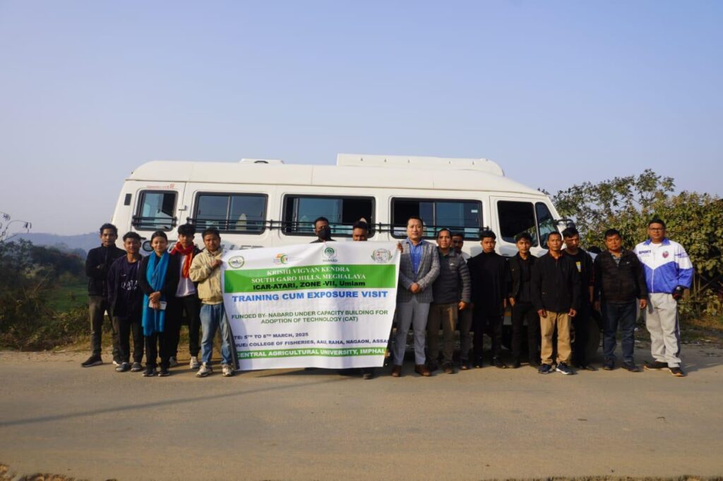 South Garo Hills farmers trained in advanced fish farming at AAU