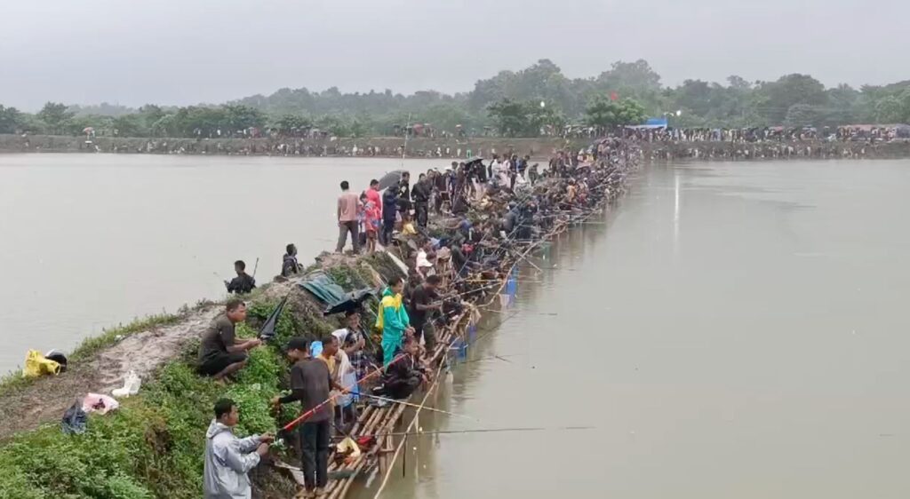 Angling tourism, often associated with sport fishing, is emerging as an alternative source of income for Meghalaya’s fish farmers. Traditionally reliant on fish farming alone, many farmers in the Garo Hills have started organizing fishing competitions and leasing out their ponds to recreational anglers.