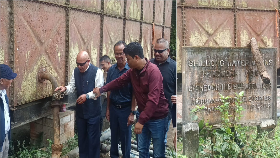 South Shillong MLA inaugurates ₹7.7 Cr renovated British-era Water Supply Scheme in Laban